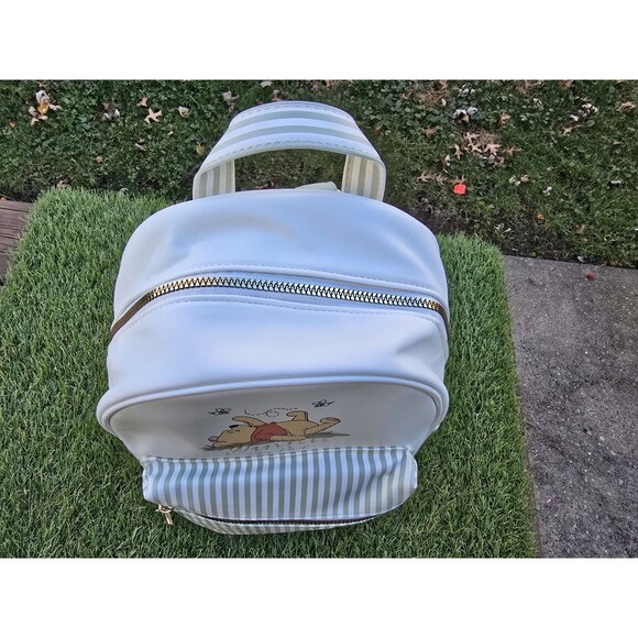 Disney Winnie the Pooh Faux Leather Backpack 13.5"x10" Primark Soft New With Tag - Picture 12 of 15